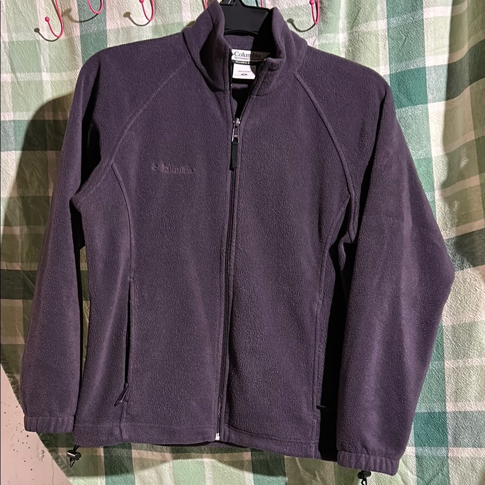 Columbia Dark Purple Fleece Jacket